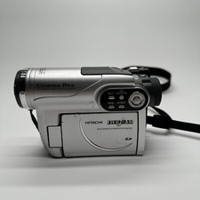 Hitachi DVD Camera/ Recorder Silver DZ BX37A - Untested - No Battery, No Charger