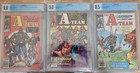 The A-Team #1,#2, #3 (Marvel Comics March 1984) All Graded, High Grade! Rare!