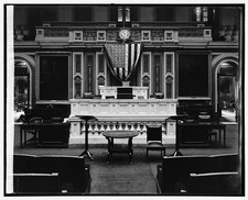 Photo:Speakers Desk, House of Representatives, Washington, D.C.