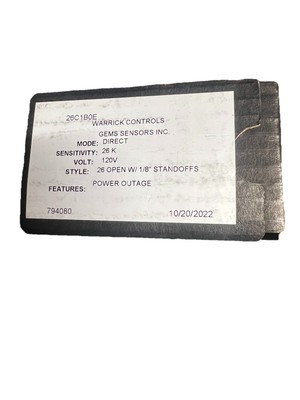 26C1B0E Warrick Lwco 120V 26Kohm Powerout Feat OEM 26C1B0E Warrick controls gems