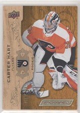 2019-20 Upper Deck Engrained 2018-19 Update 38/299 Carter Hart #101 gn7