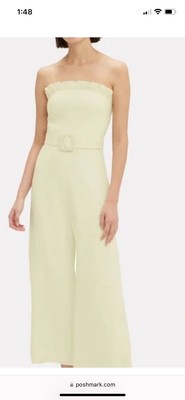 Alexis Eleri Cream Jumpsuit XS NWT