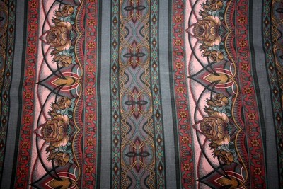 ROSE GARDEN STRIPE BY JINNY BEYER FOR RJR FABRICS - 100% COTTON FABRIC
