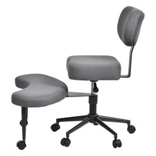 Meditation Chair Cross Legged ADHD Office Chair with Wheels Ergonomic