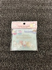 NEW Sanrio Characters Small Fancy Zip Bag-Light Blue-Cute