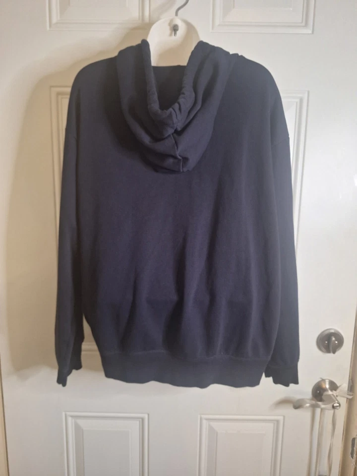 Sudadera con capucha unisex Harvard Sports League azul marino de H&M talla pequeña Foto 4 de 4