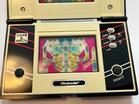 NINTENDO GAME AND & WATCH Pinball 1983 Multi Screen  with BOX Retro game