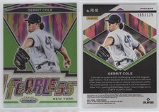 2021 Panini Prizm Fearless Lime Green Prizm /125 Gerrit Cole #FR-18