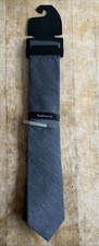 Van Heusen Men's Tie 57" X 3.5" Charcoal Gray Necktie