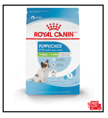 Royal Canin X Small Breed Dry Puppy Food 3lb for Puppies 2 to 10 Months
