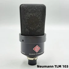 Neumann Black TLM 103 Large-Diaphragm Condenser Microphone w/Box & Shock Mount