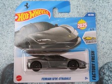 Hot Wheels H5P 191 FERRARI SF90 STRADALE gris 191/250 CaseP nueva fundición 2025