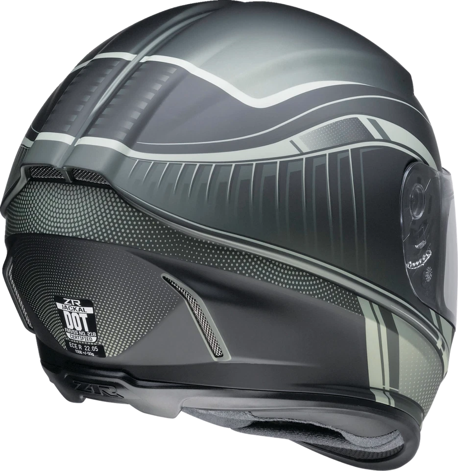 Z1R 0101-14861 Jackal Helmet - Dark Matter - Green - 3XL - Image 3 of 4