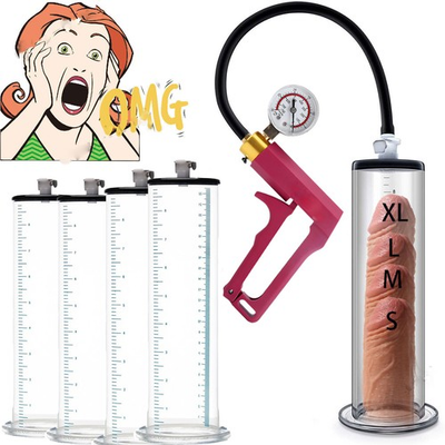#ad Vacuum Penis Pump for Male ED Enhancement Erectile Enlargement Penis Enlarger BG $45.99