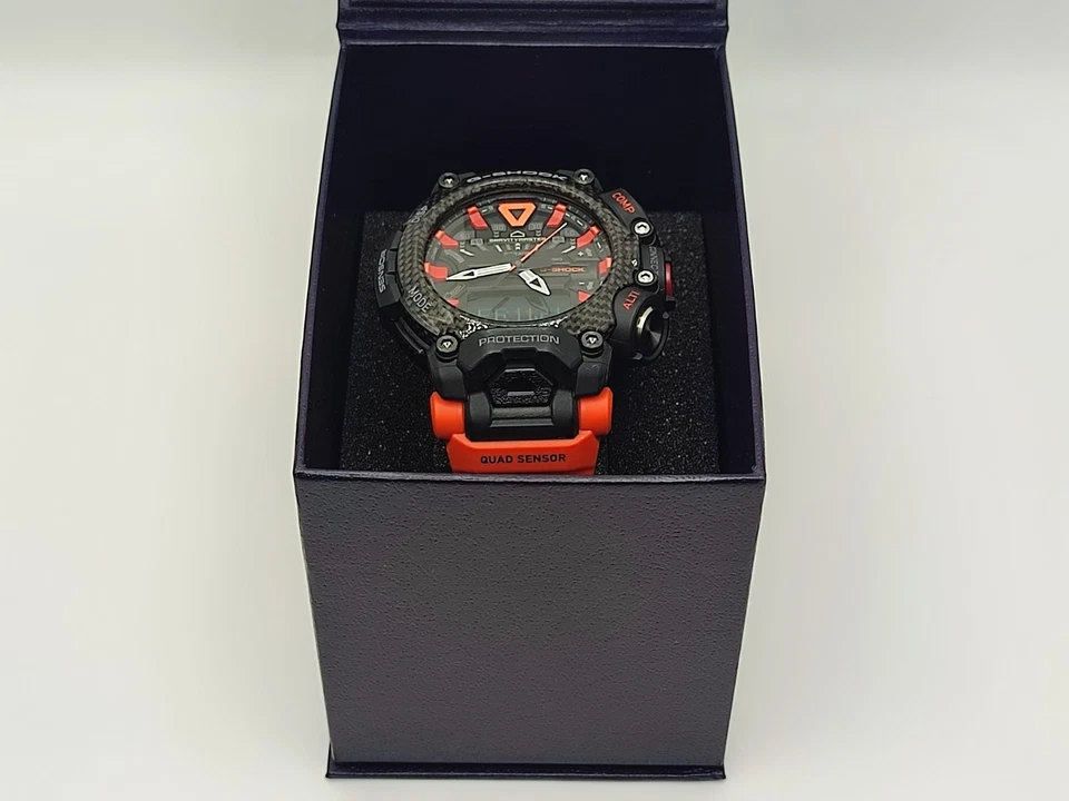 CASIO G-SHOCK MASTER OF G - AIR GR-B200-1A9JF GRAVITY MASTER Naranja De Japón Foto 3 de 4