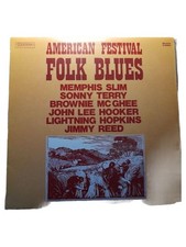 Blues Festival LP Vinyl Memphis Slim John Lee Hooker Sonny Terry Brownie McGhee