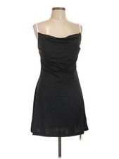 Cider Women Black Cocktail Dress L