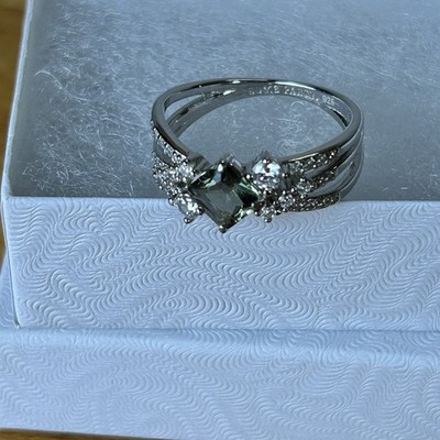 Ring Bomb Party RBP5188 Defy the Odds Size 9 Sterling Silver .925 Tourmaline.