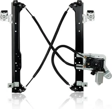 Rear Left Driver Side Power Window Regulator Assembly W/Motor Compatible For Sil