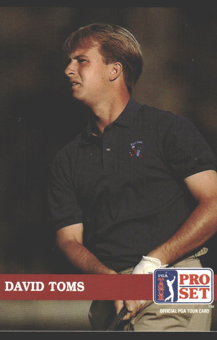 David Toms #156 1992 Pro Set PGA Tour RC Rookie