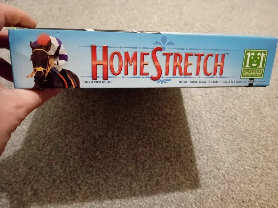 Home Stretch Horse Racing Board Game Race To The Finish New Never Played - Image 3 of 4