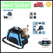 Lightweight Airline-Approved Pet Carrier - Perfect for Travel with Cats  Dogs