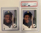 1989 Upper Deck - Star Rookie Ken Griffey Jr #1 (RC) PSA 6 & Ungraded