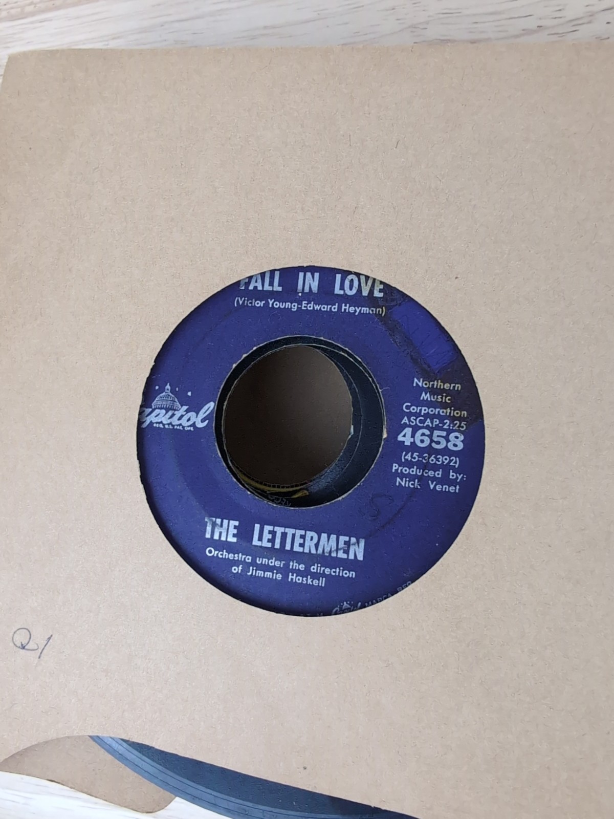 Vintage Record Lot 45's In Albums  Album Mixed Lot Book 3