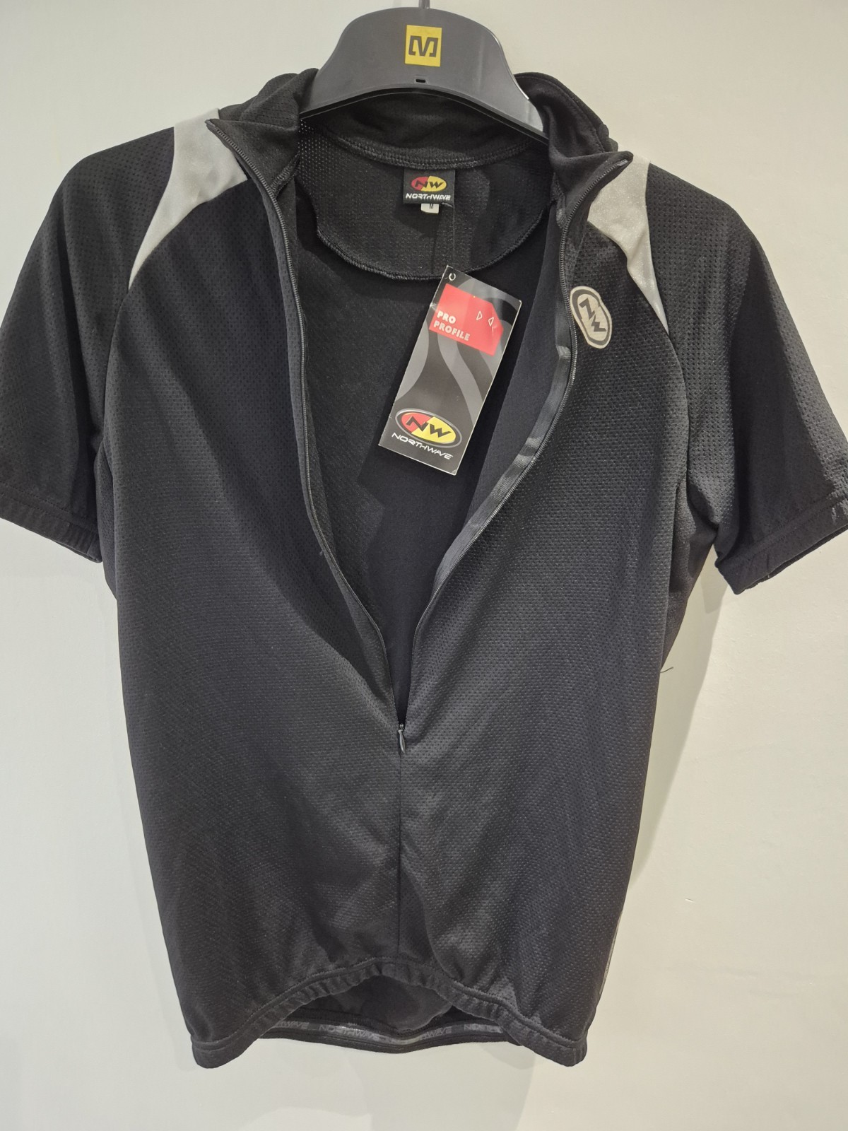 Nortwave Jet Ws cycling jersey Med Black RRP £35