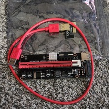 PCI-E 1X to 16X Riser Video/Graphics Card PCE164P-N08 VER009S NEW