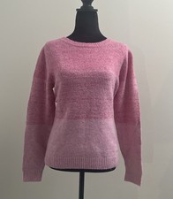 Cupcakes And Cashmere Pink Ombr Pullover Sweater- Medium