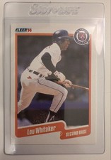 1990 Fleer - Lou Whitaker #619