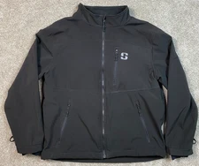 STRIKERICE Jacket Mens XXL Black Climate Liner Soft Shell Zip Up Fishing