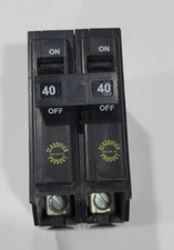 EATON CHQ240 BREAKER, 2 POLE, 40AMP