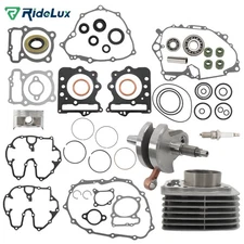 ENGINE REBUILD KIT CRANKSHAFT CYLINDER PISTON GASKET For Honda 400EX 1999-2004