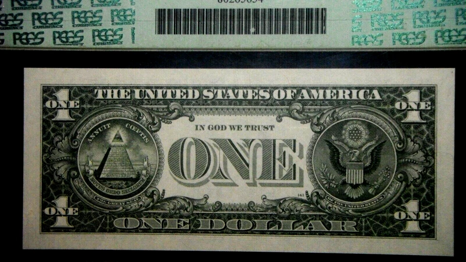 SANTO GRIAL SERIE MÁS ALTA CONOCIDA GRADUACIÓN PROFESIONAL GRADO 70 1985 $1 99969666 ALETA IMPECABLE Foto 3 de 4