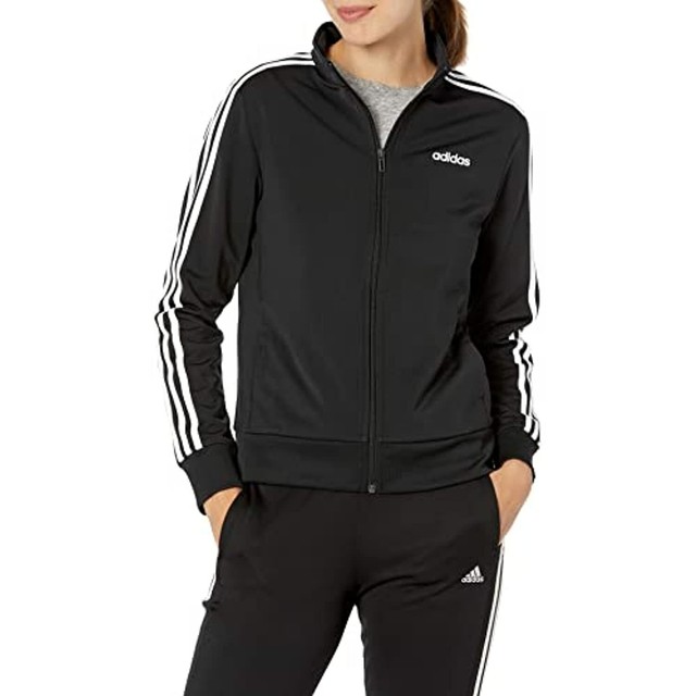 Buy adidas 3 Stripe Zip Through Hoodie from Next Lithuania