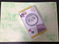 New EK Success LARGE PANDA - Lockable Card Craft Punch Cutter