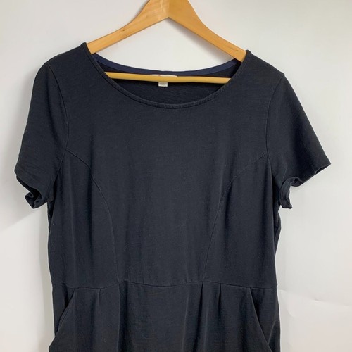 Boden Women's Phoebe Jersey Cotton Pocket J0148 Day Dress Size US 16R - Picture 3 of 15
