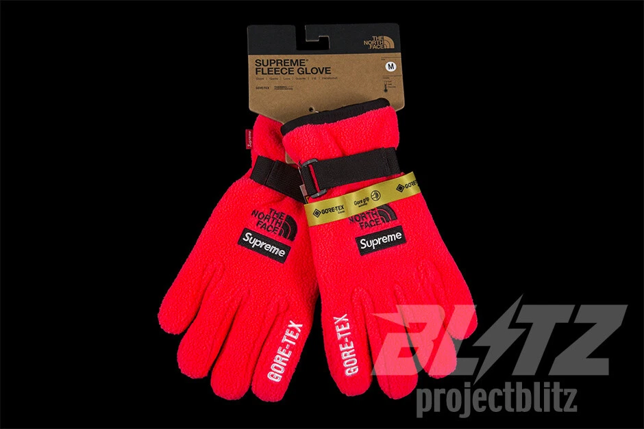 Supreme tnf hot sale gloves