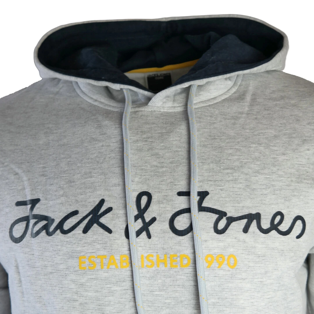 SACAI JACK & JONES JCOBERGBASIC SWEAT HOODIE Uomo Maglione Cappuccio con Scritta G