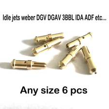 Idle jet 74403 Weber DGV DGAV 3BBL IDA ADF 28/36 DHSA Carburetor Any size 6 pcs