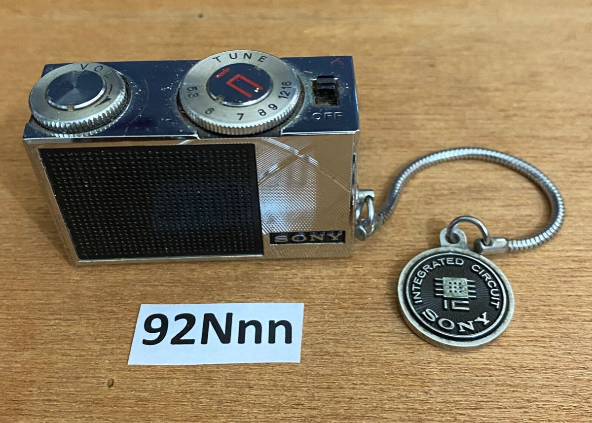 Vintage RARE Sony ICR-120 Ultra-compact AM Radio___PLEASE Vintage RARE Sony ICR-120 Ultra-compact AM Radio___PLEASE