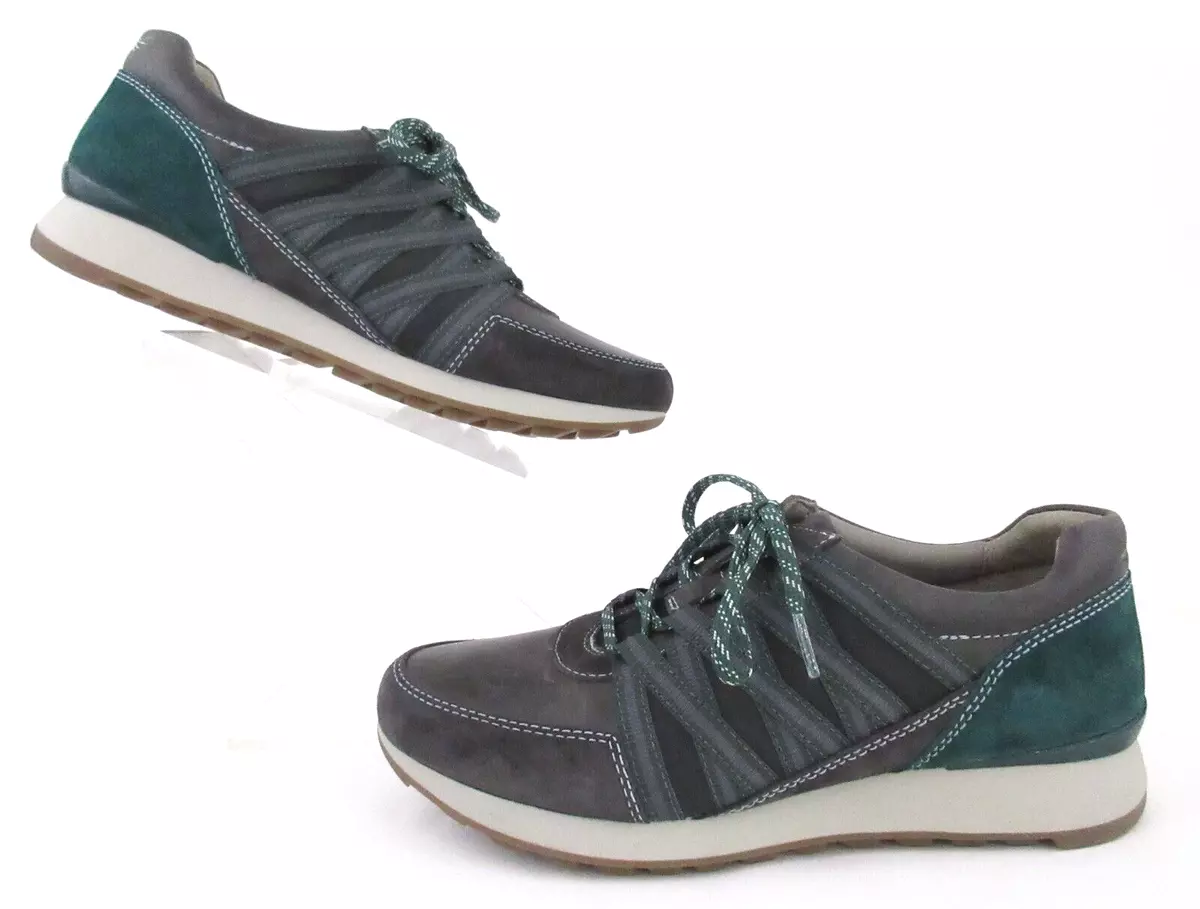 Dansko Gabi Water Resistant Casual Sneakers Charcoal Green EU 37