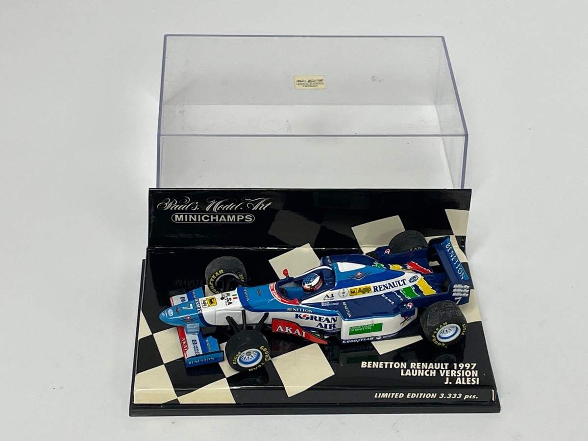 希少 PMA 1/43 BENETTON RENAULTランチバージョン アレジ 希少 PMA 1/43 BENETTON RENAULTランチバージョン アレジ - メルカリ