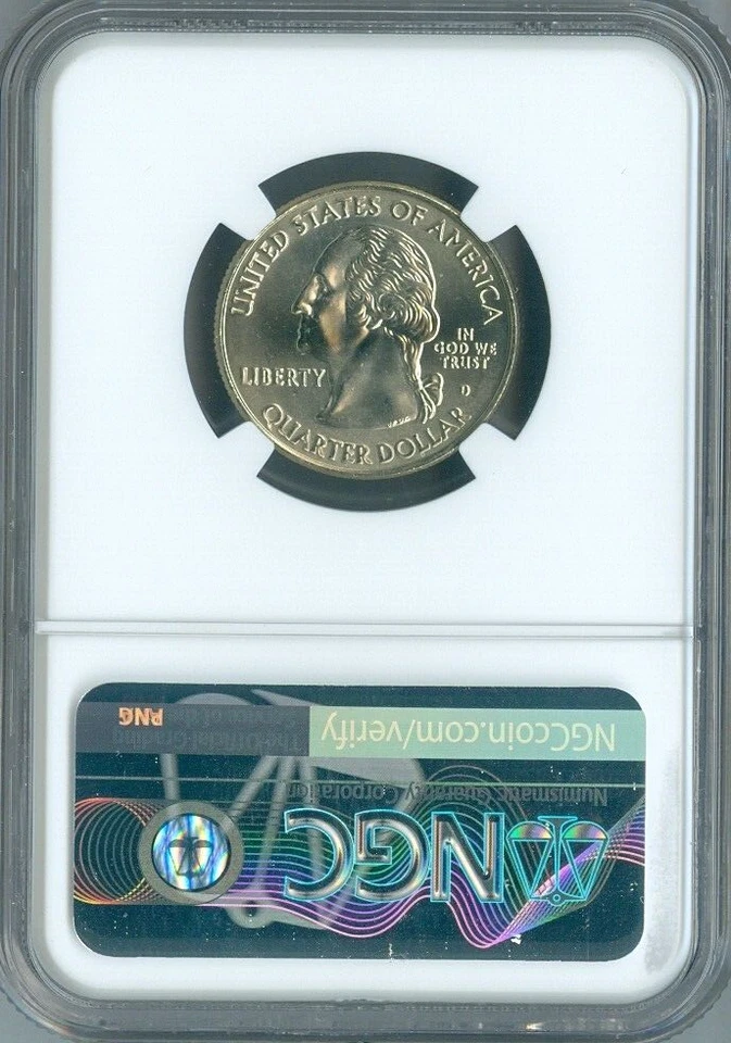 2009-D Virgin Islands Quarter NGC MS67 Business Auction - Image 2 of 2