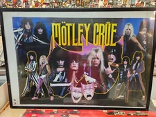 MOTLEY CRUE POSTER NEW 2019 FUTURE VINTAGE COLLECTIBLE SIXX TOMMY LEE  RARE 