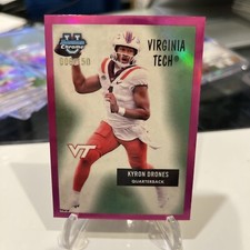 2024 Bowman Chrome U FOOTBALL • Kyron Drones • FUCHSIA REFRACTOR /150 🔥