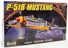 Revell P-51B Mustang 1/32 Scale Plastic Model Airplane Kit 85-5535