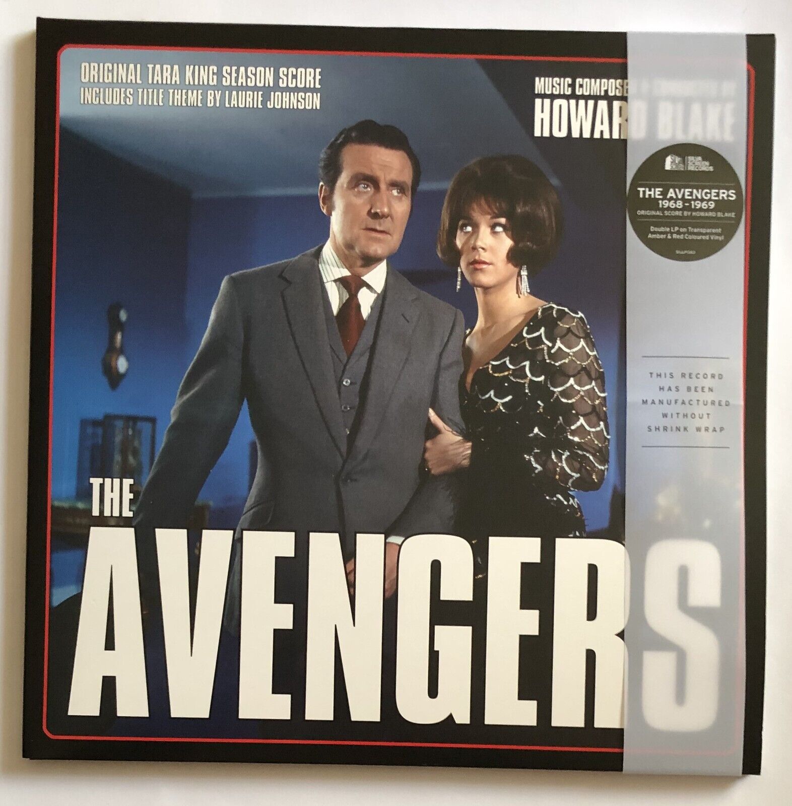 Howard Blake The Avengers 1968-1969 Coloured Vinyl Record New 738572136376